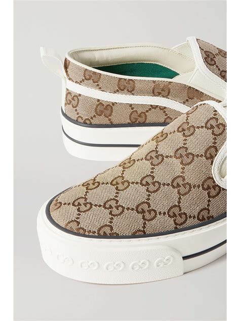 gucci bloom sneaker|gucci 1977 slip on sneakers.